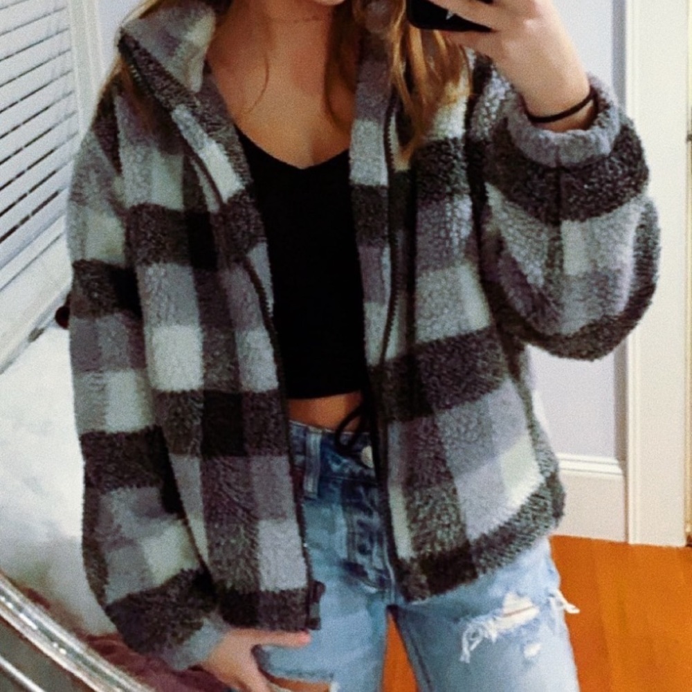 Fuzzy jacket